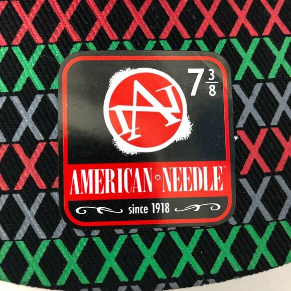 Vintage Malcolm X American Needle Fitted Hat Size 7 3/8 7 1/4 Black Lives Matter - Picture 11 of 12